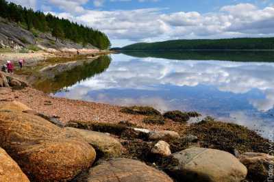 Coastal landscape near Chupa