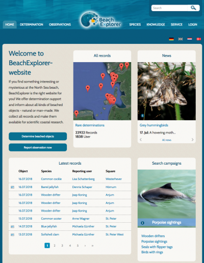 Screenshot BeachExplorer - Northsea
